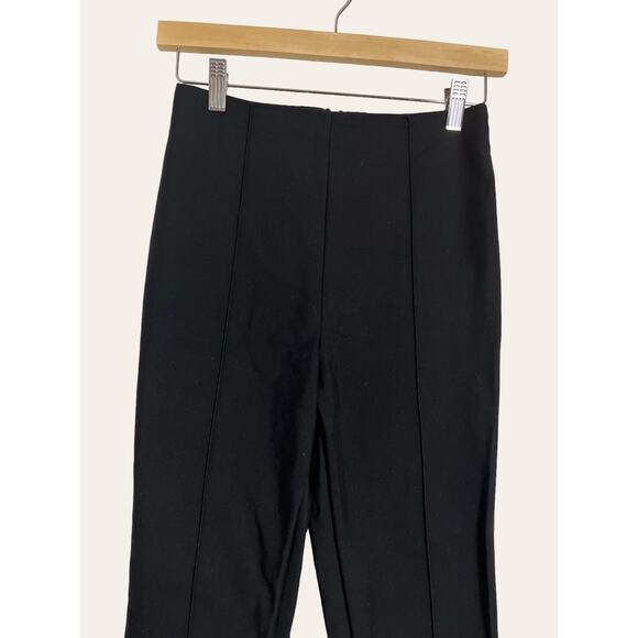 C/MEO Collective Black Orbit Cropped Tulip Hem High Waist Pants Size Small - Picture 5 of 11